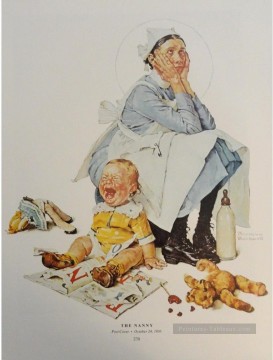 Norman Rockwell œuvres - Nounou Norman Rockwell